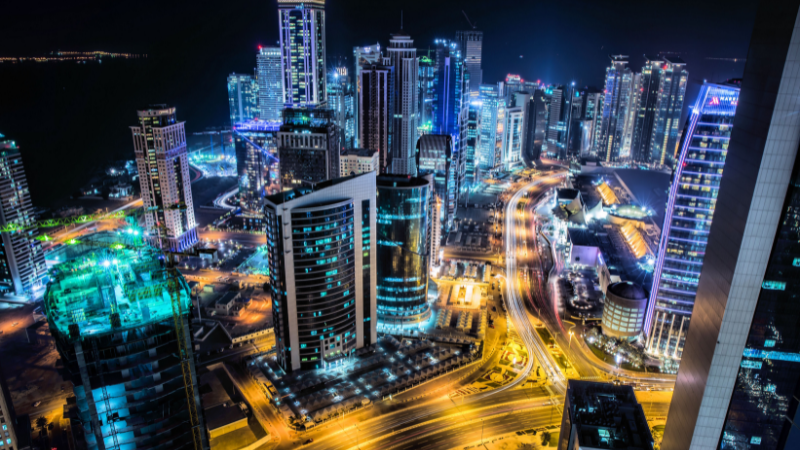 Skyline Doha, Qatar